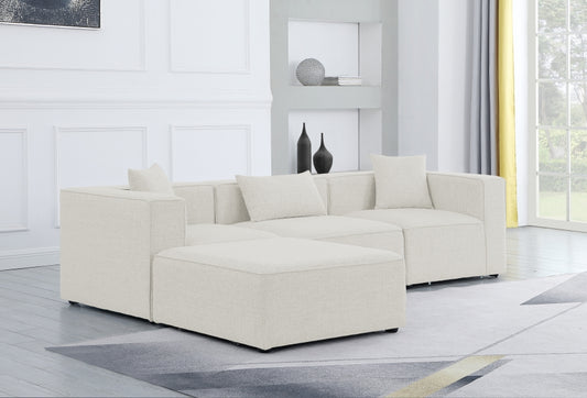 Cube Modular Sofa Sectional (Cream)
